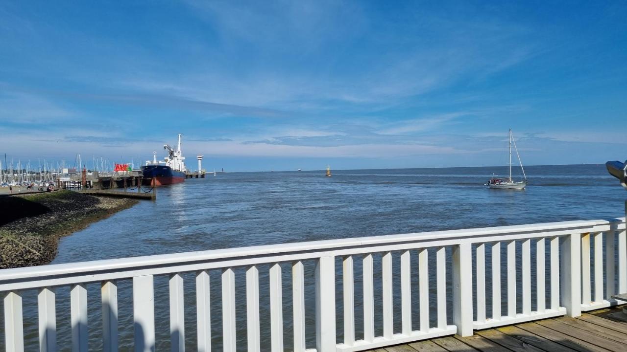 Fewo-Elbsicht-405 Cuxhaven Exterior photo